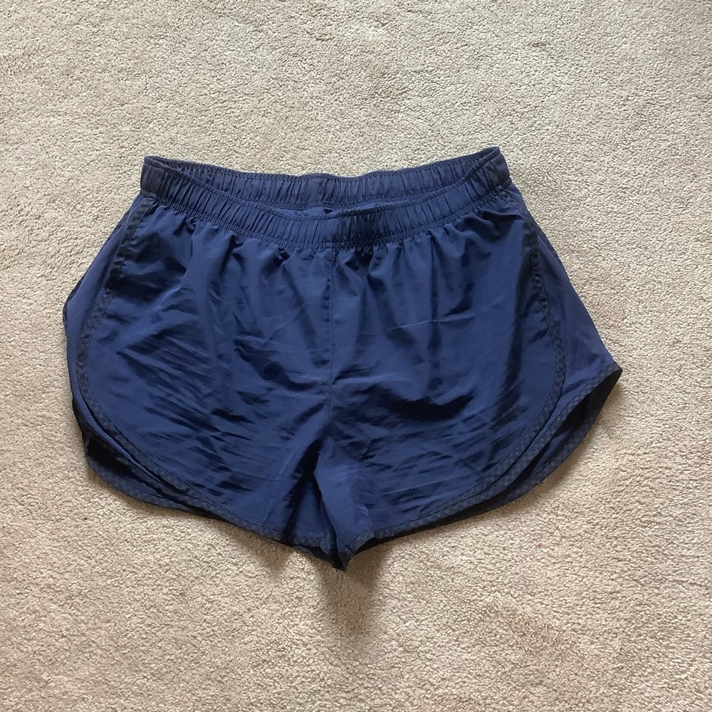 Nike running shorts in navy